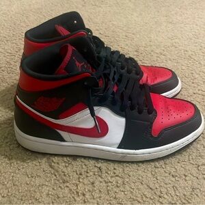 Nike Air Jordan 1 Retro High OG Black/Red/White Men's Shoes BOX INCLUDED